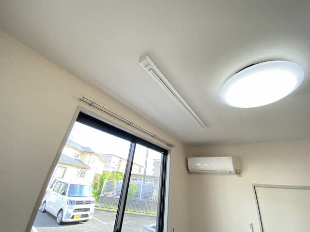 ２台目エアコン　室内物干